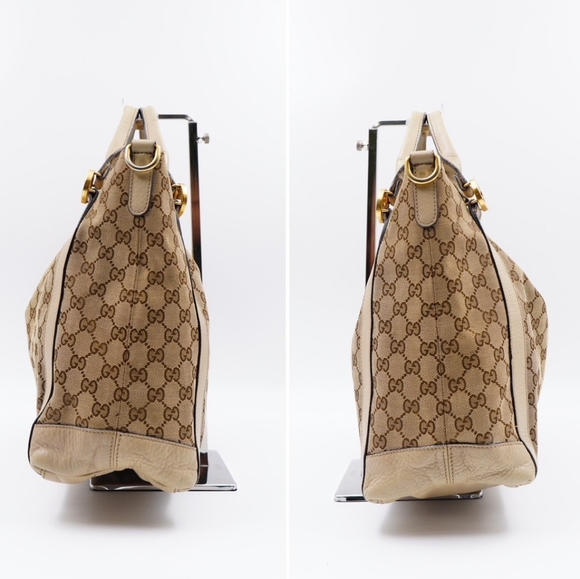 AO34❤️Gucci Miss GG Canvas Convertible Tote - Picture 4 of 14